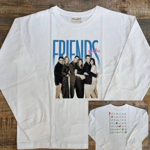 FRIENDS (US TV DRAMA) / FRIENDS LONG SLEEVE T-SHIRT (25F-86301 / WHITE / L)