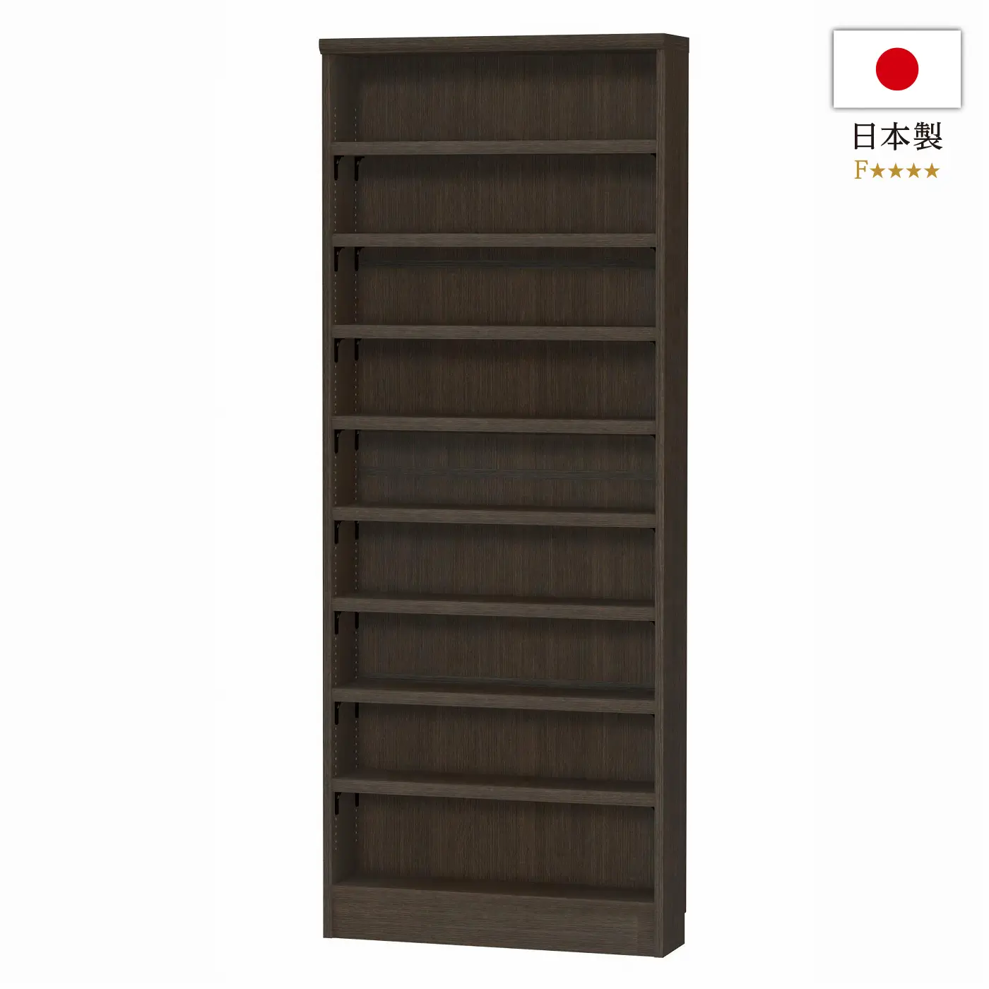 CDラック / 国内生産CDラック DUCD-T1870 ダークブラウン