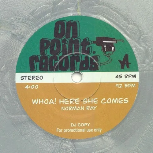 NORMAN RAY / WHOA! HERE SHE COMES (7INCH) (SILVER VINYL)