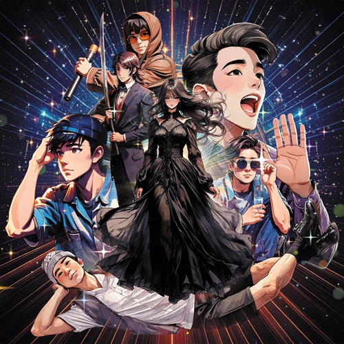 JUU4E & Friends (ジュウフォーイーと仲間たち) / ソムタム侍 GOLD（12INCH）