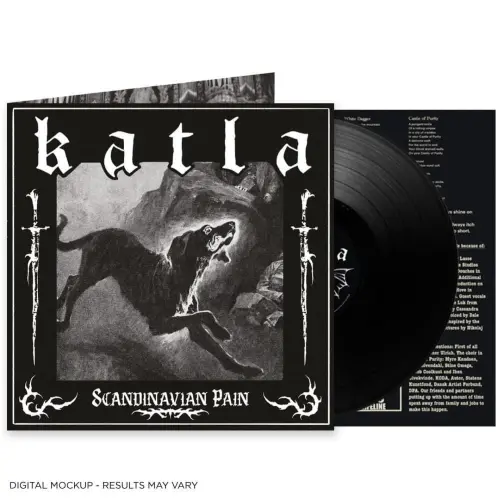KATLA (DOOM METAL) / SCANDINAVIAN PAIN (BLACK VINYL)