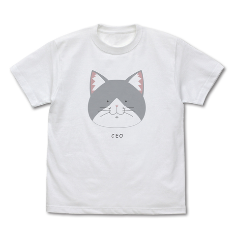 COSPA / XL / WHITE / 佐々木の「CEO」 Tシャツ