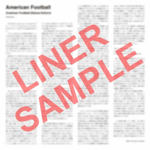 AMERICAN FOOTBALL / アメリカン・フットボール / AMERICAN FOOTBALL (2CD/15 YEAR ANNIVERSARY EDITION) / AMERICAN FOOTBALL（2CD/帯･ライナー付き）