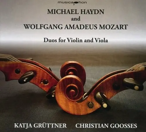 KATJA GRUTTNER / カティア・グルトナー / MICHAEL HAYDN/MOZART:DUOS FUR VIOLINE UND VIOLA