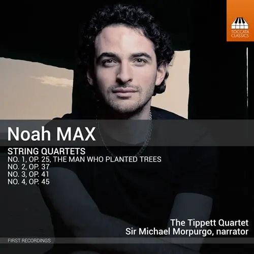 TIPPETT QUARTET / ティペット四重奏団 / NOAH MAX:STRING QUARTET NO.1-4