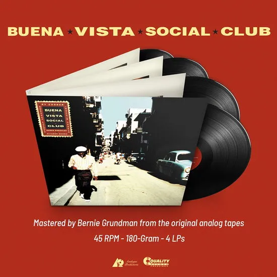 BUENA VISTA SOCIAL CLUB / ブエナ・ビスタ・ソシアル・クラブ / BUENA VISTA SOCIAL CLUB (4LP, 45RPM, 180 GRAM)