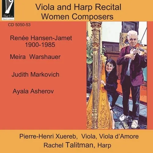 PIERRE-HENRI XUEREB / ピエール=アンリ・ゼレブ / VIOLA AND HARP RECITAL (CD-R) / JUDITH MARKOVICH:WHEN WORDS FAIL VIOLA AND HARP RECITAL (CD-R)