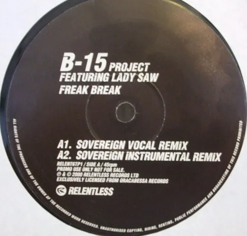 B-15 PROJECT / FREAK BREAK