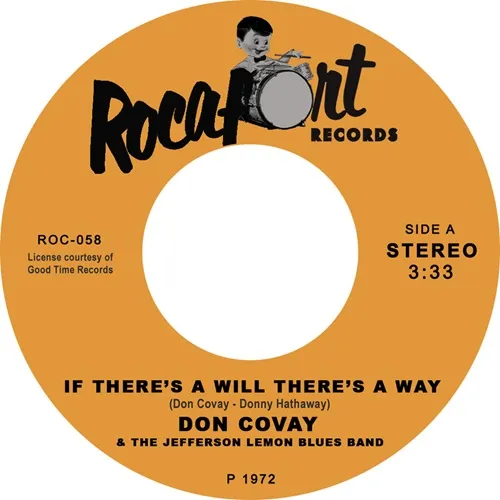 DON COVAY & THE JEFFERSON  LEMON BLUES BAND / ドン・コヴェイ&ザ・ジェファソン・レモン・ブルース・バンド / IF THERE'S A WILL THERE'S A WAY
