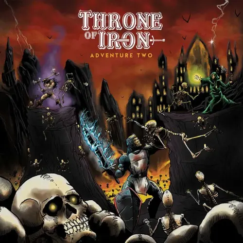 THRONE OF IRON / ADVENTURE TWO (BLACK VINYL)