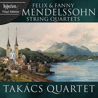 TAKACS QUARTET / タカーチ四重奏団 / FANNY MENDELSSOHN:STRING QUARTET/MENDELSSOHN:STRING QUARTET NO.6 (LP)
