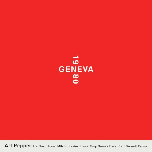ART PEPPER / アート・ペッパー / GENEVA 1980