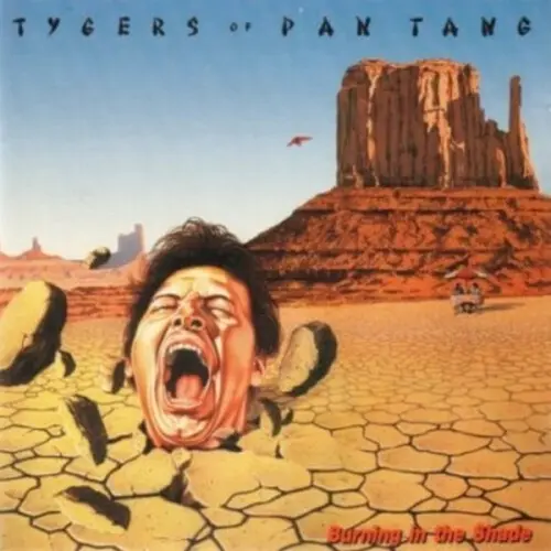 TYGERS OF PAN TANG / タイガース・オブ・パンタン / BURNING IN THE SHADE (STDECLAT TRANSPARENT VINYL)