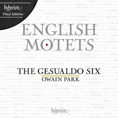 THE GESUALDO SIX / ジェズアルド・シックス / ENGLISH MOTETS (LP)
