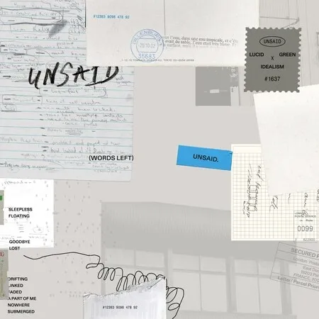 IDEALISM X LUCID GREEN / UNSAID (LP)