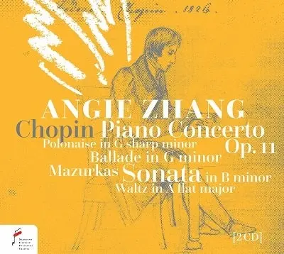 ANGIE ZHANG / アンジー・チャン / CHOPIN:PIANO SONATA NO.3/PIANO CONCERTO NO.1
