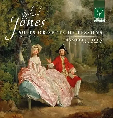 FERNANDO DE LUCA / フェルナンド・デ・ルーカ / RICHARD JONES:SUITS OR SETTS OF LESSONS LONDON 1732