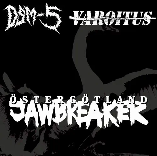 DSM-5 : VAROITUS / OSTERGOTLAND JAWBREAKER (LP)