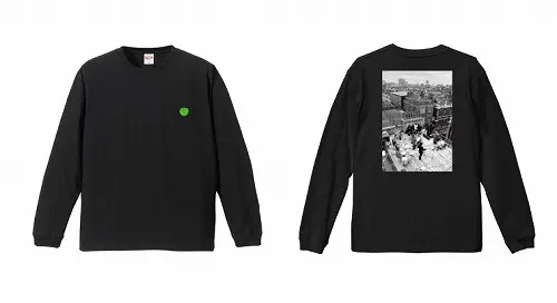 BEATLES / ビートルズ / ROOＦTOP CONCERT L/S TEE BLACK L