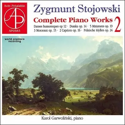 KAROL GARWOLINSKI / カロル・ガルヴォリンスキ / STOJOWSKI:WORKS FOR PIANO VOL.2