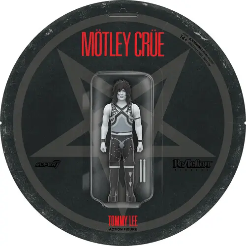 MOTLEY CRUE / モトリー・クルー / REACTION FIGURES WV2 - TOMMY LEE (SHOUT AT THE DEVIL - BLACK & WHITE)