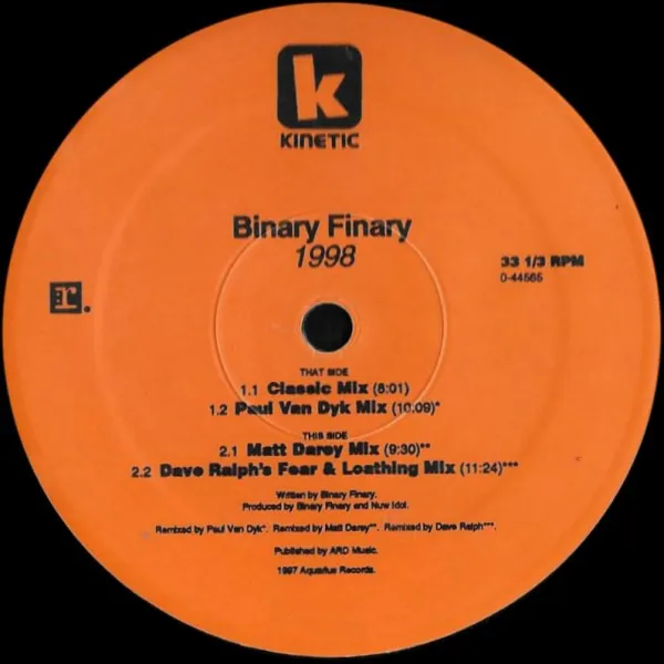 BINARY FINARY / 1998