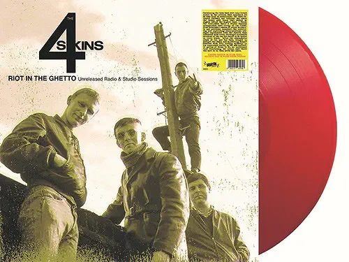 4 SKINS / RIOT IN THE GHETTO: UNRELEASED RADIO & STUDIO SESSIONS (LP/COLOR VINYL)