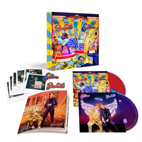 ELTON JOHN & BRANDI CARLILE / エルトン・ジョン＆ブランディ・カーライル / WHO BELIEVES IN ANGELS? DELUXE BOX / 天使はどこに (デラックス・ボックス)（SHM-CD+DVD）