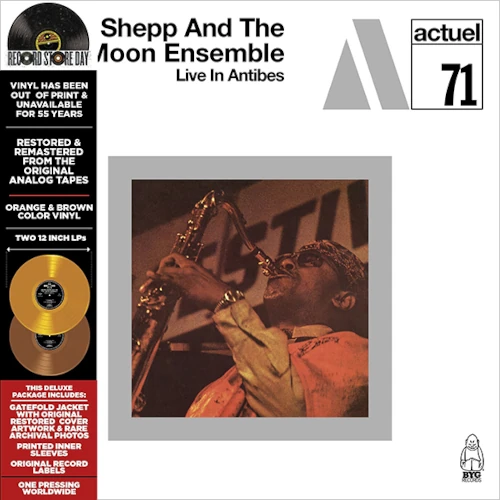 ARCHIE SHEPP / アーチー・シェップ / THE COMPLETE LIVE AT ANTIBES (RSD 2025) (Limited ORANGE & BROWN Double Vinyl) / COMPLETE LIVE AT ANTIBES (RSD 2025) (Limited ORANGE & BROWN Double Vinyl)