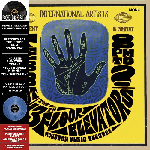 13TH FLOOR ELEVATORS / サーティーンス・フロア・エレヴェーターズ / HOUSTON MUSIC THEATRE, LIVE 1967 (BLUE & BLACK MARBLE COLORED LP)