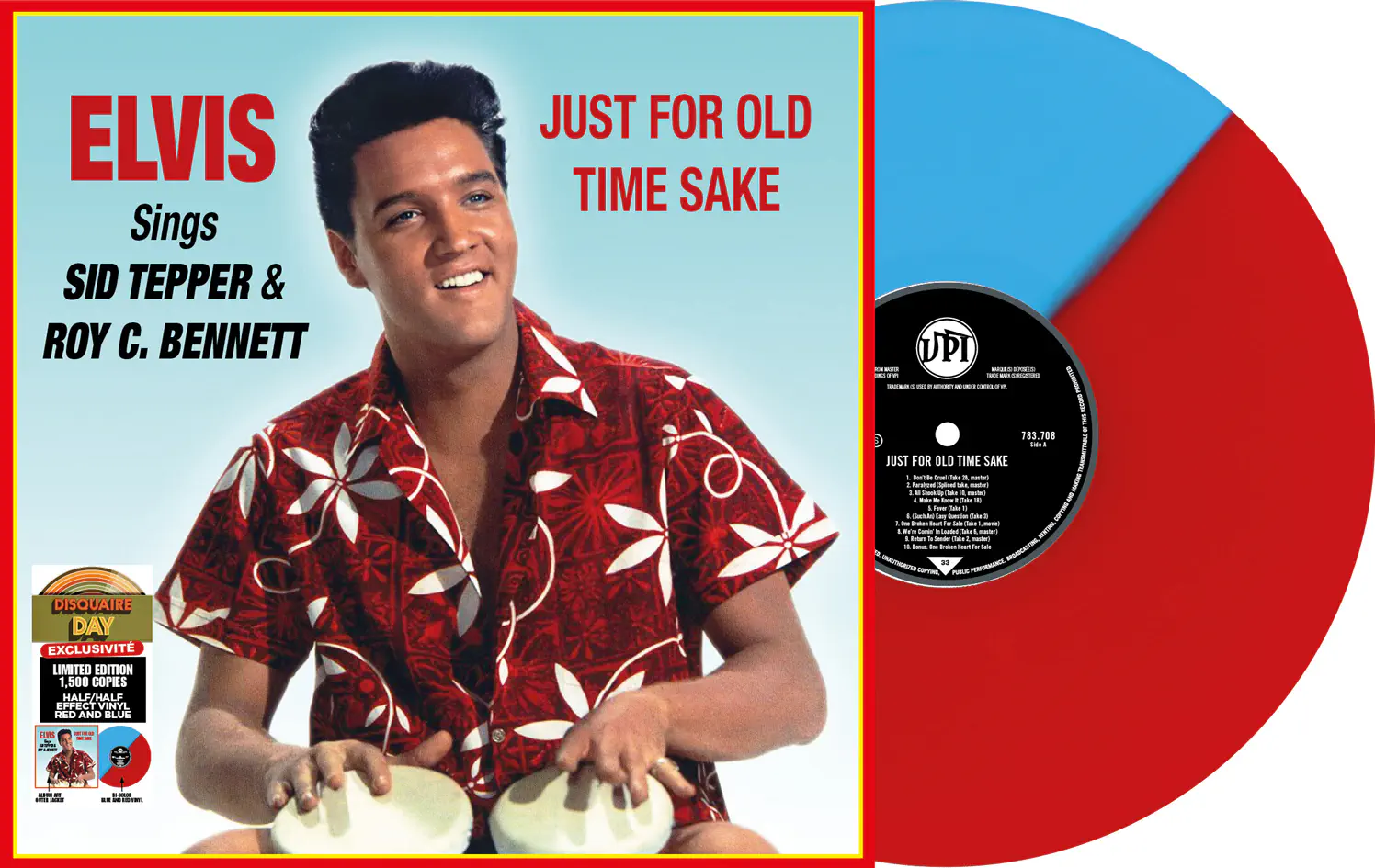ELVIS PRESLEY / エルヴィス・プレスリー / SINGS SID TEPPER & ROY C. BENNETT - JUST FOR OLD TIME SAKE (LP)