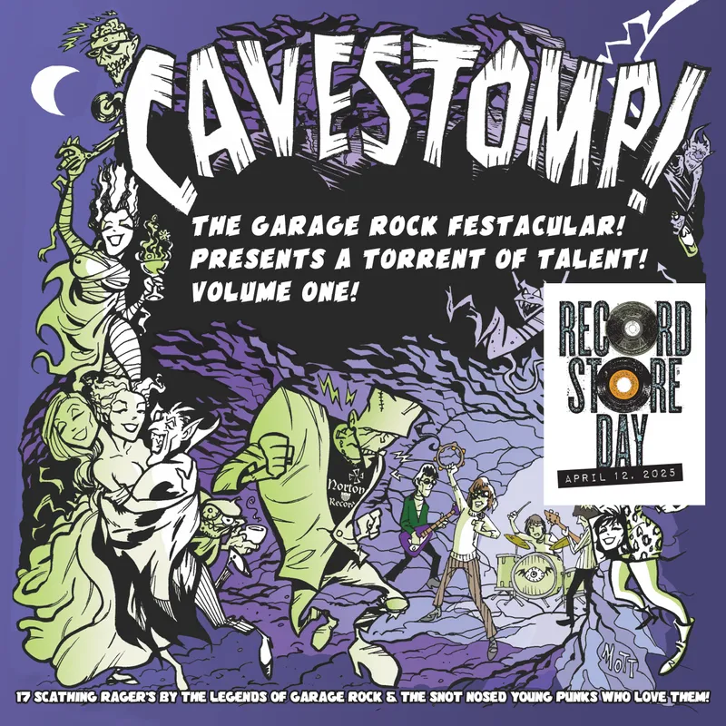V.A. / CAVESTOMP! VOLUME 1 - A TORRENT OF TALENT! (LP)
