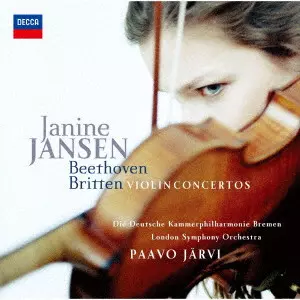 JANINE JANSEN / ジャニーヌ・ヤンセン / ベートーヴェン&ブリテン:ヴァイオリン協奏曲
