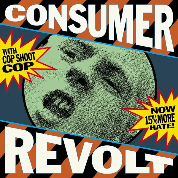 COP SHOOT COP / CONSUMER REVOLT [LP] (BLUE VINYL, INNER BAG WITH LYRICS, LIMITED, INDIE-EXCLUSIVE)