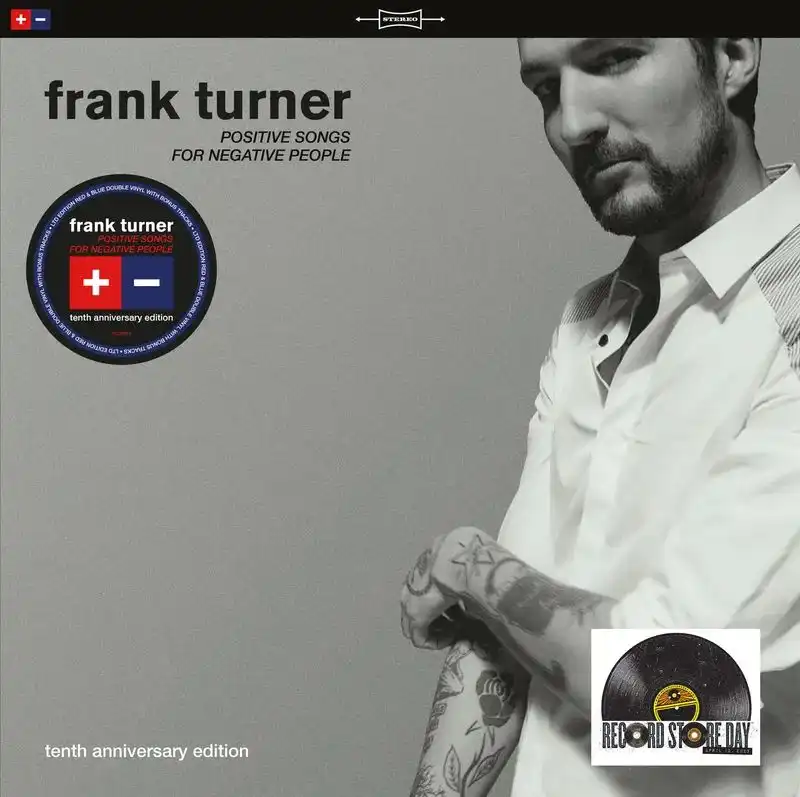 FRANK TURNER / フランク・ターナー / POSITIVE SONGS FOR NEGATIVE PEOPLE [2LP] (BLUE/RED VINYL, 10TH ANNIVERSARY EDITION, LIMITED, INDIE-EXCLUSIVE)