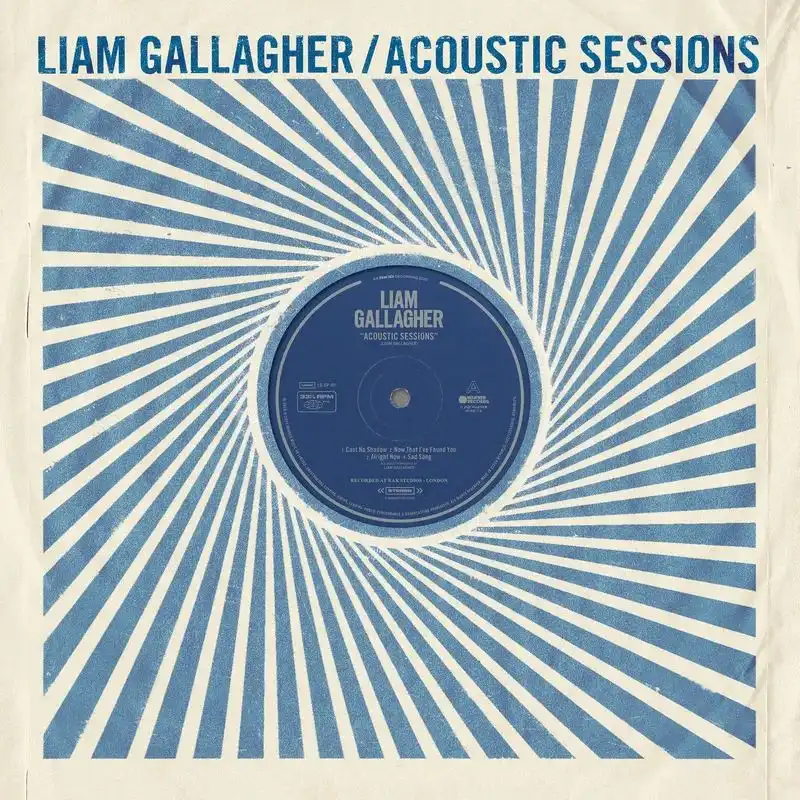 LIAM GALLAGHER / リアム・ギャラガー / ACOUSTIC SESSIONS [LP] (SILVER & BLUE VINYL, LIMITED, INDIE-EXCLUSIVE)