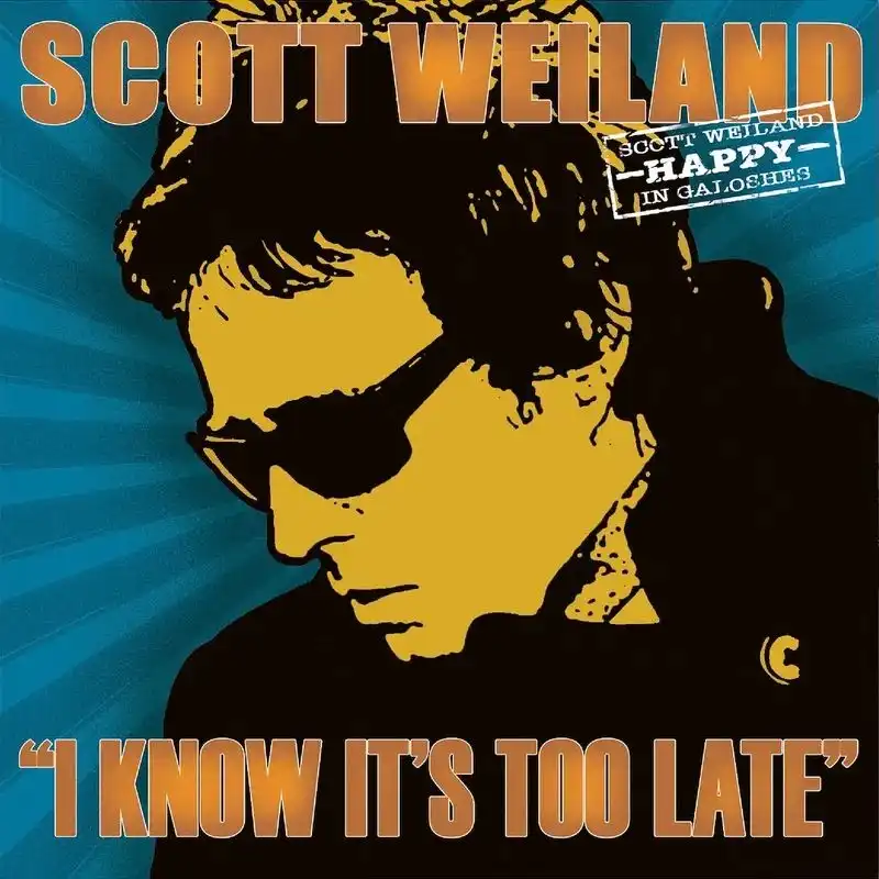 SCOTT WEILAND / スコット・ウェイランド / I KNOW IT'S TOO LATE [7''] (ORANGE VINYL, LIMITED, INDIE-EXCLUSIVE)
