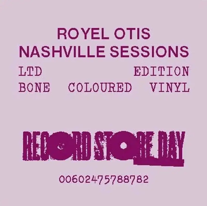 ROYEL OTIS / ロイエル・オーティス / NASHVILLE SESSIONS [10''] (BONE VINYL, LIMITED, INDIE-EXCLUSIVE)