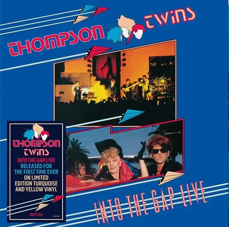 THOMPSON TWINS / トンプソン・ツインズ / INTO THE GAP: LIVE! [2LP] (TURQUOISE/YELLOW VINYL, LIMITED, INDIE-EXCLUSIVE)