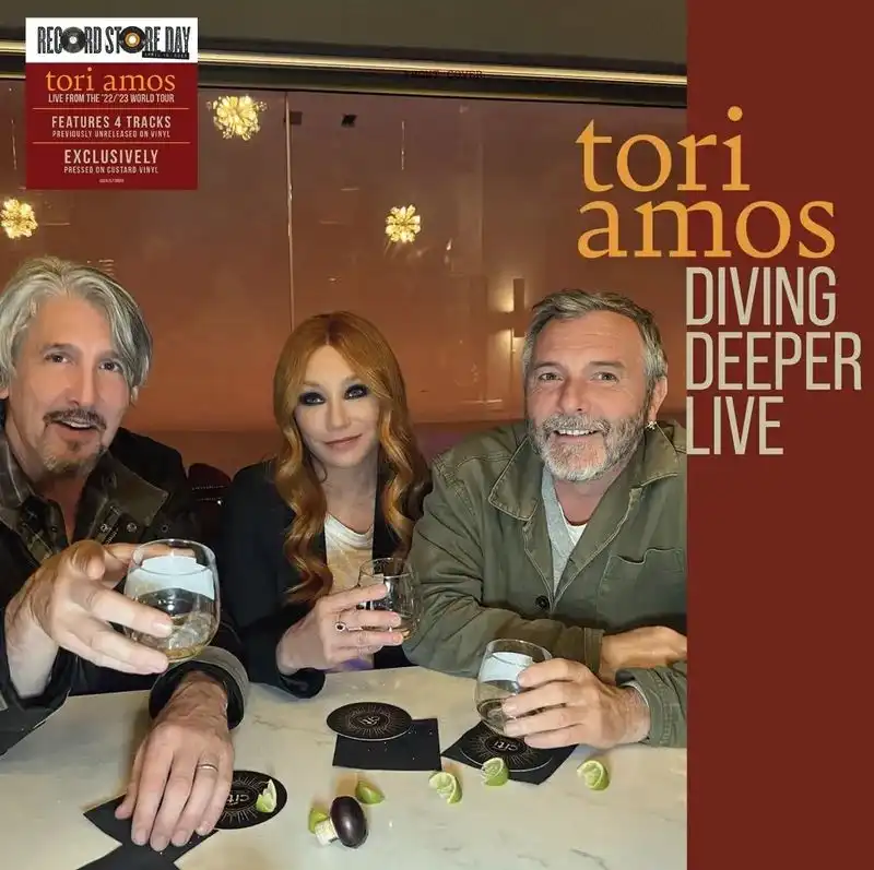 TORI AMOS / トーリ・エイモス / DIVING DEEPER LIVE [12'' EP] (CUSTARD VINYL, BONUS TRACKS, LIMITED, INDIE-EXCLUSIVE)