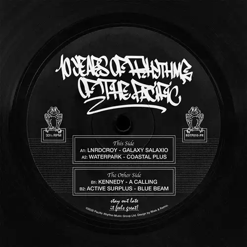 V.A.(PACIFIC RHYTHM) / 10 YEARS OF RHYTHMS OF THE PACIFIC SAMPLER