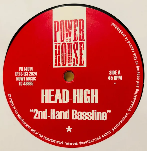 HEAD HIGH / 2ND-HAND BASSLINE