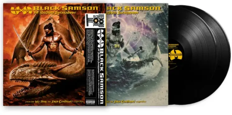 WU-TANG & MATHEMATICS / BLACK SAMSON, THE BASTARD SWORDSMAN: WU-TANG, SAGA CONTINUES COLLECTION (2LP) -180 GRAM, COVER ART, LIMITED, INDIE-EXCLUSIVE-