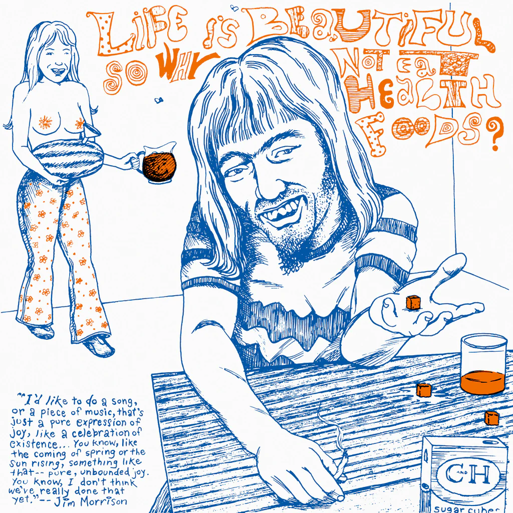 V.A. (NEW UNDERGROUND) / LIFE IS BEAUTIFUL SO WHY NOT EAT HEALTH FOODS? (LP / WHITE VINYL) / LIFE IS BEAUTIFUL SO WHY NOT EAT HEALTH FOODS? (LP/COLOR VINYL)