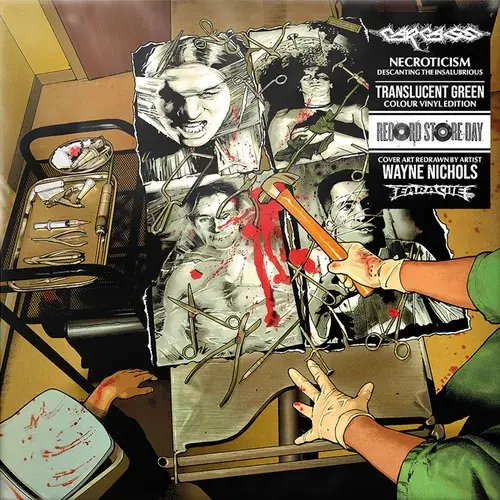 CARCASS / カーカス / NECROTICISM: DESCANTING THE INSALUBRIOUS [LP] (TRANSLUCENT GREEN VINYL)