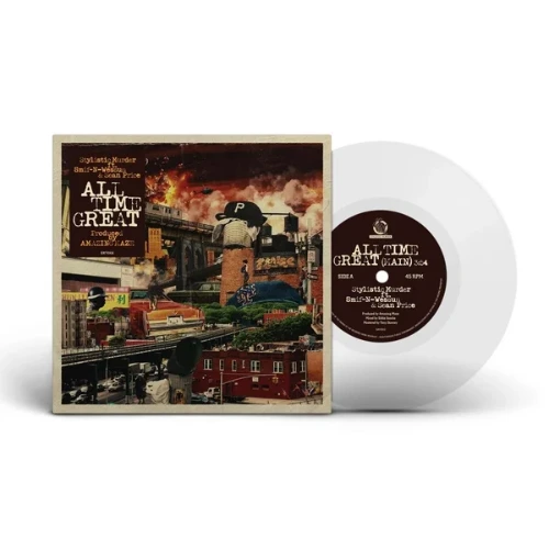 STYLISTIC MURDER / ALL TIME GREAT (7inch) (CLEAR VINYL)