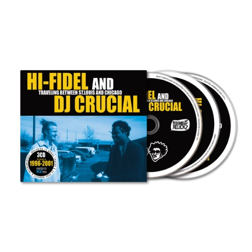 HI-FIDEL & DJ CRUCIAL / TRAVELING BETWEEN ST. LOUIS AND CHICAGO (3CD)