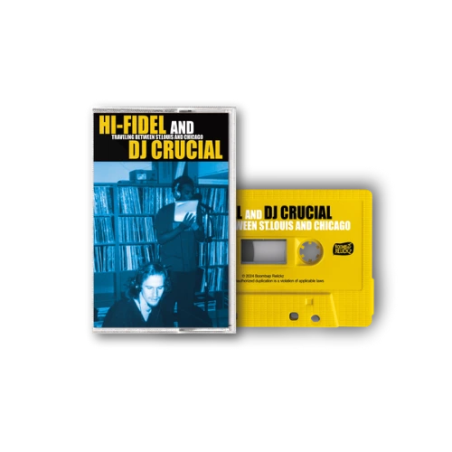 HI-FIDEL & DJ CRUCIAL / TRAVELING BETWEEN ST. LOUIS AND CHICAGO (CASSETTE TAPE)