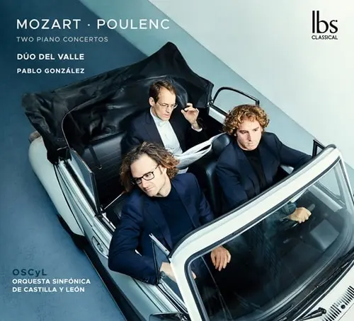 DUO DEL VALLE / デュオ・デル・バレ / MOZART/POULENC:CONCERTO FOR TWO PIANOS