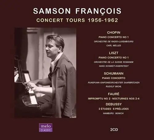 SAMSON FRANCOIS / サンソン・フランソワ / SCHUMANN:PIANO CONCERTO - CONCERT TOURS 1956-1962 / CONCERT TOURS 1956-1962
